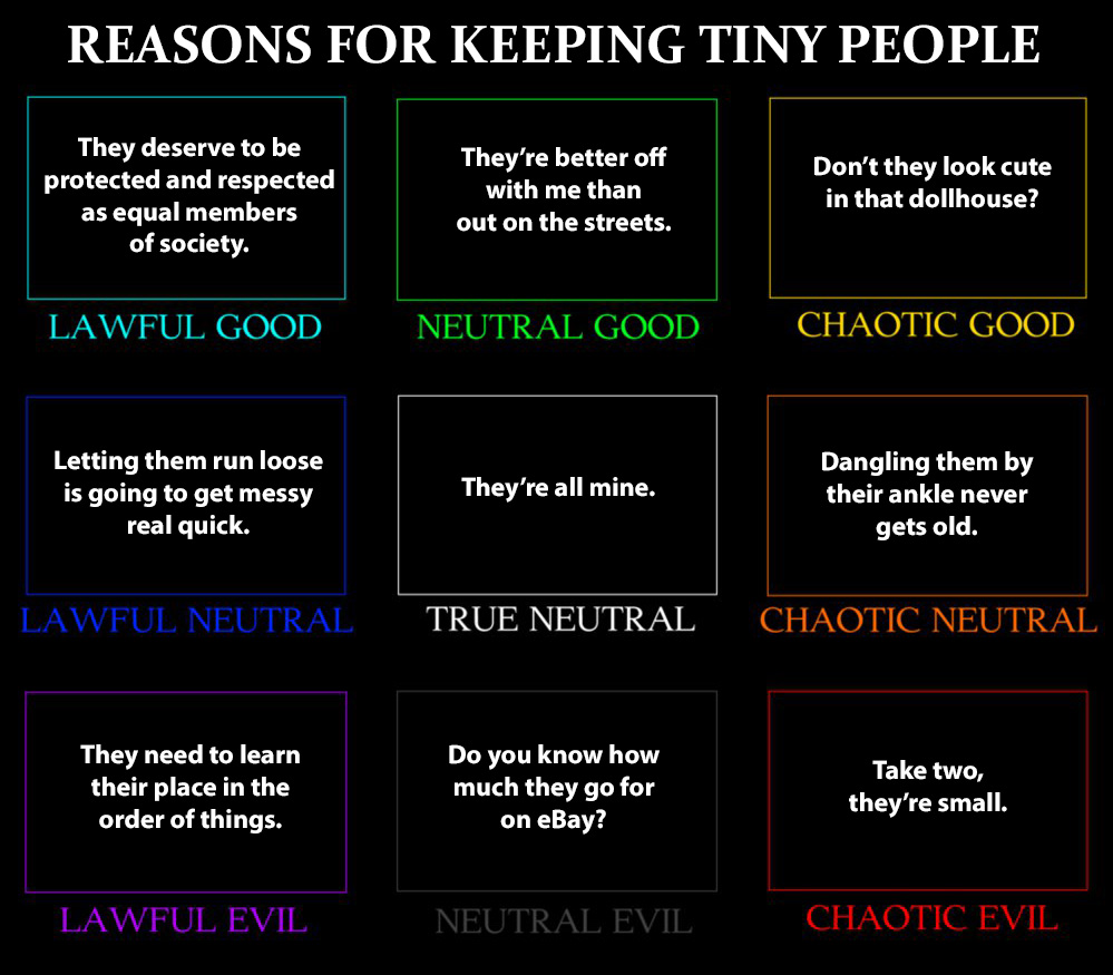 Reasons For Keeping Tiny People